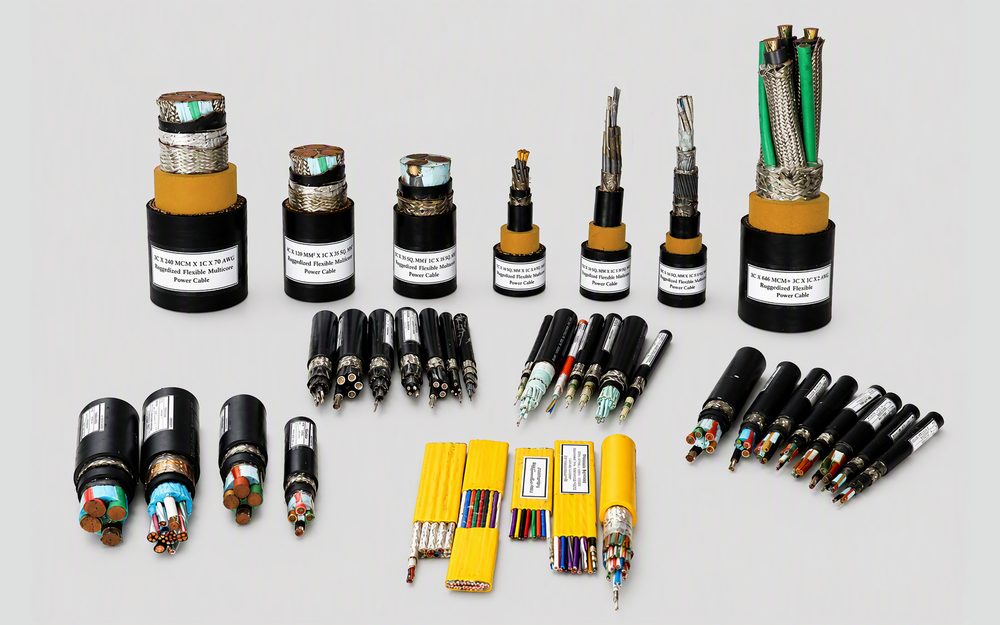 Specialty cable cross-sections