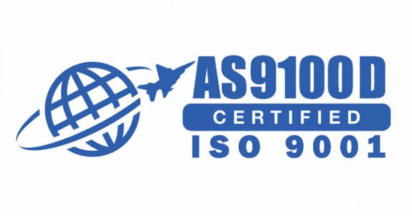 AS9100 Rev D certified