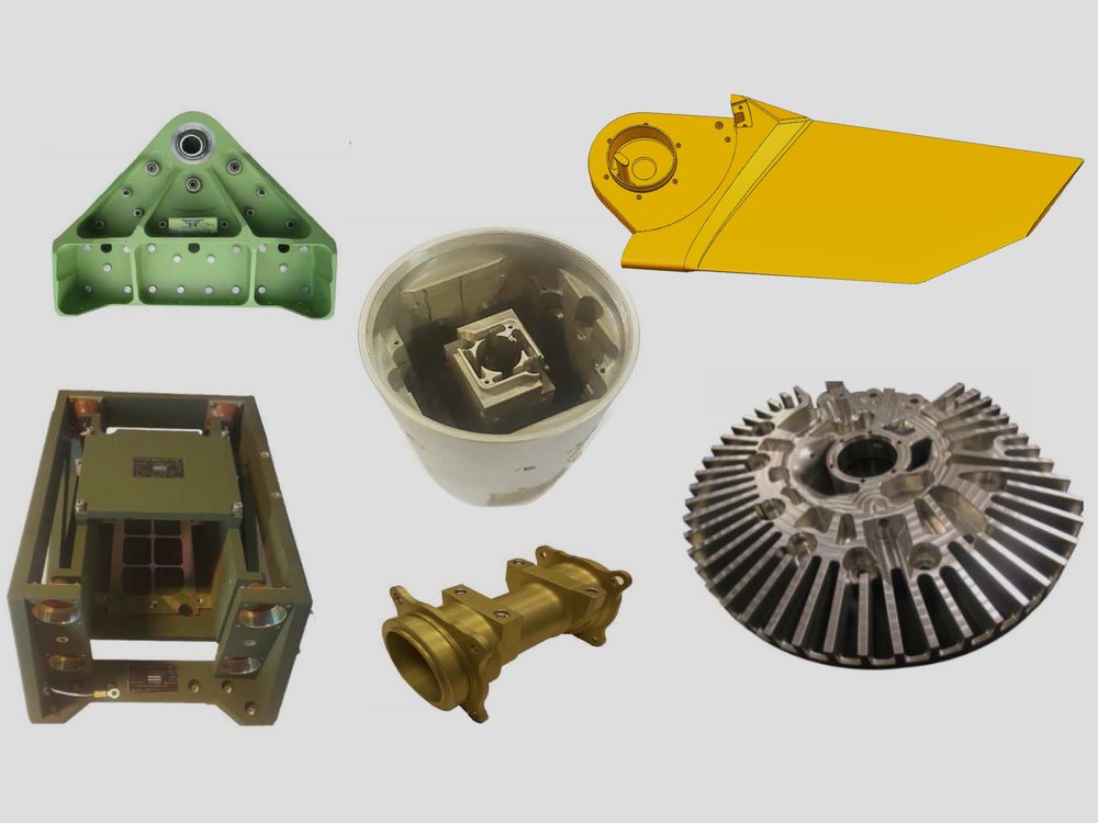 Aerospace structural, machined and fabricated components